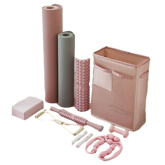 SIEYIO Functional Yoga Mat Equipment Rack Sport Equipment Fitness Supplies Case Gym Storage Rack for Various Workout Equipment