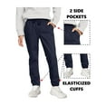 thumbnail image 3 of 3-Pack Boy's Slim Fitting Cotton Stretch Classic Twill Joggers, 3 of 5