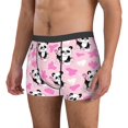 thumbnail image 5 of JUNZAN Funny Panda Draws A Heart Mens Underwear Boxer Briefs for Men’s - XX-Large, 5 of 5
