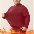 thumbnail image 4 of VEKDONE Plus Size Thermal Underwear for Men Long Johns Set Fleece Lined Heat Retention Underwear Base Layer Top And Bottom Set for Cold Weather, 4 of 7