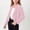 Pink-1, variant on Odeerbi Kids Girls Blazer Jacket Notched Lapel School Uniform Formal Suit Jacket