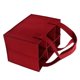 thumbnail image 1 of unbranded 1Ud Bolsa Tote De Fieltro Roja Para Vino Con Costuras Finas Y Material Duradero, 1 of 6