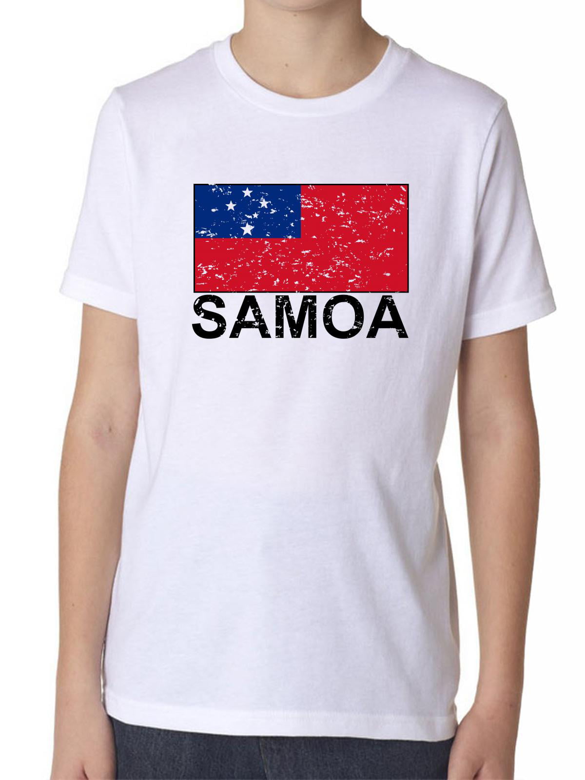 Hollywood Thread - Samoa Flag - Special Vintage Edition Boy's Cotton ...