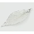 thumbnail image 2 of Real Leaf PENDANT EVERGREEN Dipped in Silver Genuine Leaf, 2 of 3