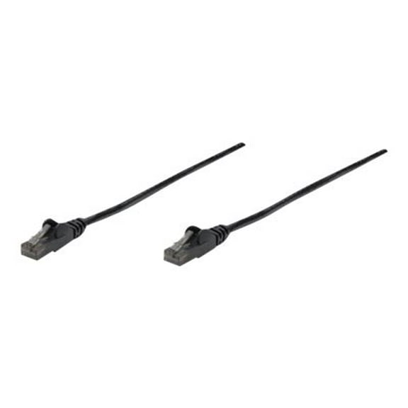 Intellinet Network Cable, Cat6, UTP, 100% Copper, 3 ft., Black