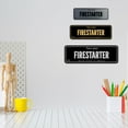 thumbnail image 3 of Signs ByLITA Standard Firestarter Sign (Black Gold) - Large, 3 of 6