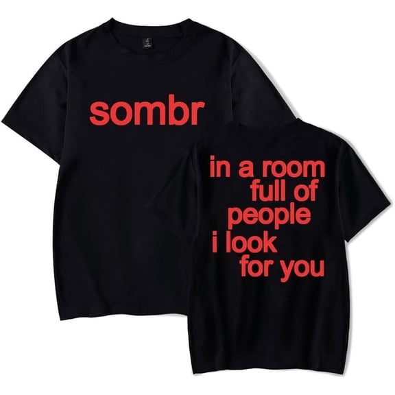 Sombr Merch 2026 Shirt Unisex Tops Vintage Tee Jersey Outdoor Tee Fashion y2k Top