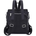 thumbnail image 4 of LHSHIDU Women Shoulder Backpack Multi-Pocket Nylon Purse Large Capacity Waterproof Casual Daypack, 4 of 7