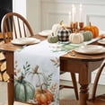 thumbnail image 3 of Fall Pumpkin Table Runner, Autumn Thanksgiving Kitchen Dining Table Decoration for Home Party Decor 13x120 Inches, 3 of 9
