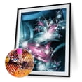 thumbnail image 2 of Diamante 5D bricolaje completo taladro pintura flor punto de cruz bordado mosaico FLhrweasw Nuevo, 2 of 8