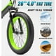 thumbnail image 4 of Neumático de bicicleta NOVGYXKM Fat Tires 26x4.0 para bicicleta eléctrica, 4 of 6