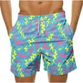 thumbnail image 2 of Dovford Men's Swim Trunks Quick Dry Bathing Suit Swimming Board Shorts Mesh Lining Beach Swimwear, 2 of 5