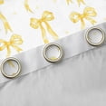 thumbnail image 4 of Castle Fairy Kawaii Bowtie Blackout Curtains Set of 2 (52x84 Each),Dreamy Window Curtains, 4 of 6