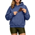 thumbnail image 7 of Snack Hoodie With Pouch Cat Pouch Hoodie Puppy Holder Pullover Top Unisex Oversized Hoodies Pet Holder Cat Dog Large Pouch Carriers Pullover Sweatshirts Sweater Tops Fall Winter Clothes, 7 of 7