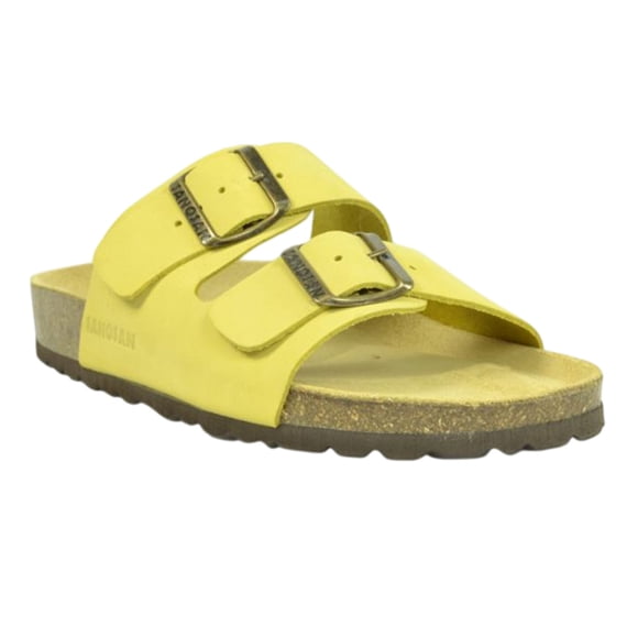Sanosan Womens Aston Nubuck Double Strap Sandals