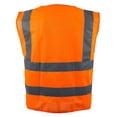 thumbnail image 2 of RK Safety Z7411 High Visibility Safety Vest, ANSI/ ISEA Standard - Orange / XXX-Large, 2 of 2