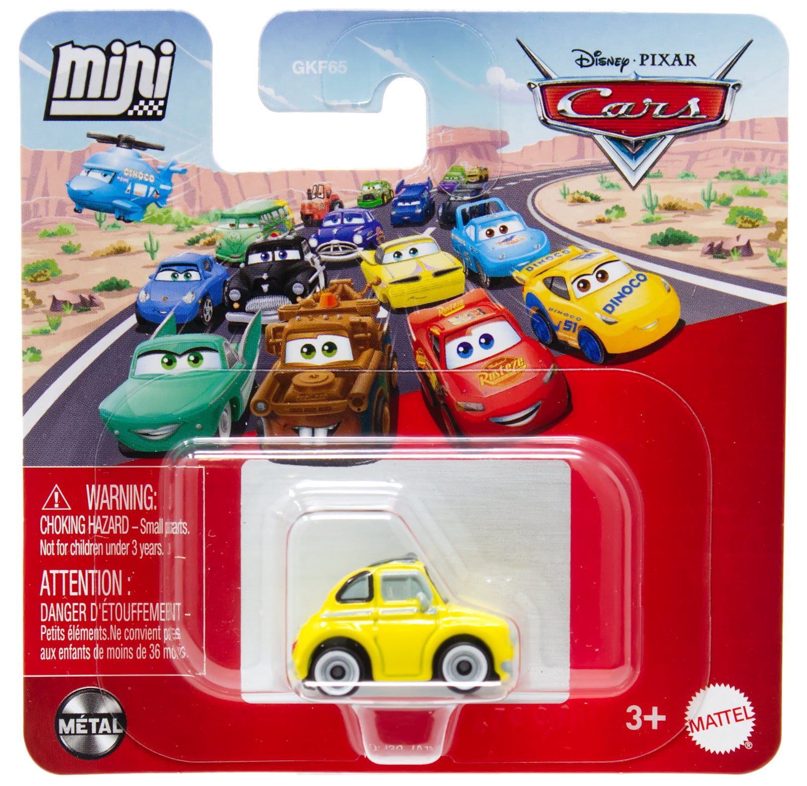 Disney Cars Metal Mini Racers Mater DIecast Car - Walmart.com