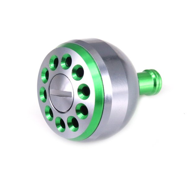 Perilla de manija de carrete de pesca de metal completo de 33 mm/38 mm, balancín de carrete de baitcasting