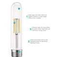 thumbnail image 5 of Luxrite Vintage T9 LED Tube Light Bulbs 60W Equivalent, 3000K Soft White, 550LM, Dimmable, 5W, UL, E26 Base 6 Pack, 5 of 7