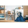 thumbnail image 2 of Ahgly Company Machine Washable Indoor Rectangle Transitional Blue Area Rugs, 4' x 6', 2 of 7