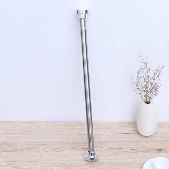 WHAMVOX  55 CM Telescopic Shower Curtain Rod Practical Tension