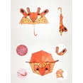 thumbnail image 3 of Cute Cartoon Animal Umbrella With Curved Handles For Kids Animal Ears, 3 of 4