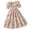 v#56Beige108, variant on Rggeeun Baby Girls Dress Cute Floral Pattern A Line Short Sleeve Square Neck Front Buttons Ankle Length Wide Ruffle with Waist Shirring for Summer Travel Party Leisure Sundress,Beige,8-9 Years