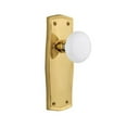 thumbnail image 4 of Nostalgic Warehouse Prawhi_Prv_234_Nk Vintage Farmhouse White Porcelain Privacy Door Knob, 4 of 7
