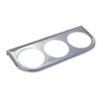 thumbnail image 1 of LOVIVER Triple Gauge Mounting Panel Bracket Under Mount Holder Sliver, 1 of 8