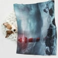 thumbnail image 6 of Pofeuu Lighthouse in a Stormy Sea Print Puppy Blanket,Dog Blankets,Pet Blanket Cozy Cat Blankets for Indoor Cats, Fuzzy Pet Blanket for Kitten Doggy Dog Blankets-Small, 6 of 8
