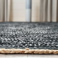 thumbnail image 4 of SAFAVIEH Cape Cod Ainsley Texture/Embroidery Area Rug, Black/Natural, 3' x 5', 4 of 10