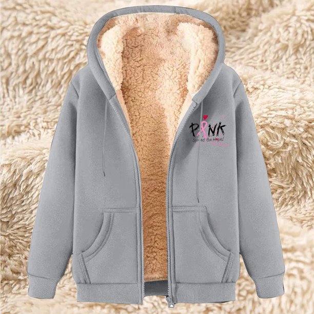 Chaqueta y sudadera informal con capucha de manga larga para mujer, con estampado de moda, de polar y capucha