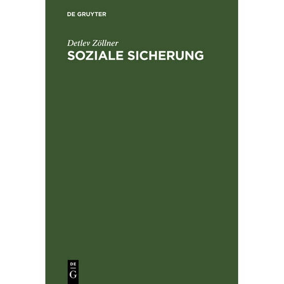 Soziale Sicherung, (Hardcover)