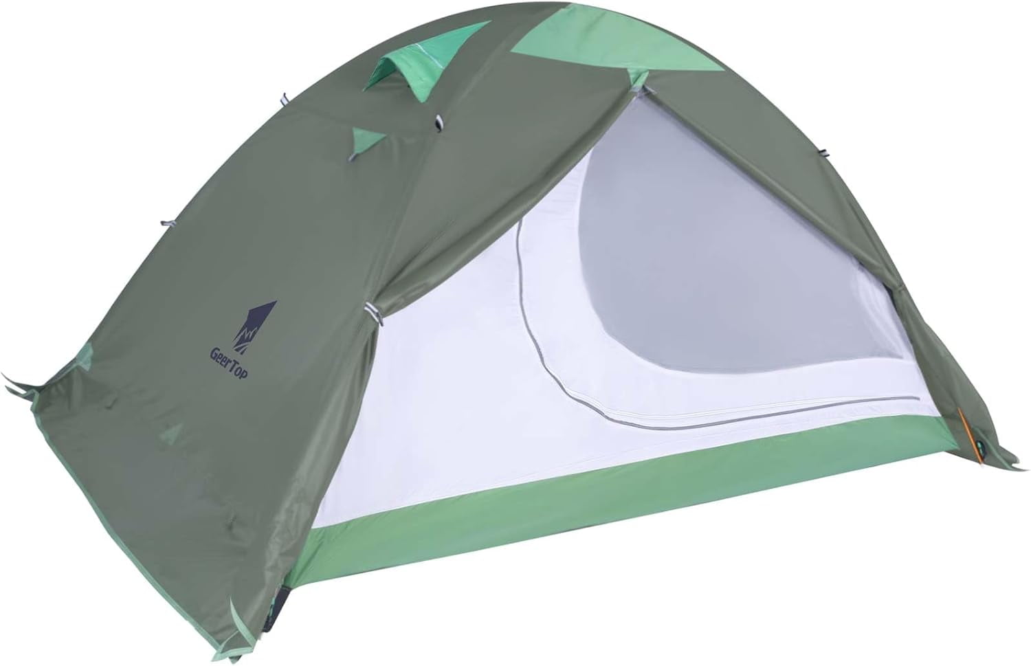 GEERTOP Ultralight 2 Person Backpacking Tent 4 Season Waterproof Camping Tent Double Layer Cold Weather Easy Set Up Tents for Family Camp, Hiking, Hunting Outdoor Mountaineering Travel