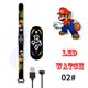 thumbnail image 4 of Reloj inteligente Super Mario para niños con personajes de anime Luigi Color Kawaii Pulsera deportiva Relojes recargables Regalos para niños, 4 of 5
