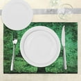 thumbnail image 3 of Ambesonne Green Place Mats Set of 4, Modern City Buildings, Standard Size, Green, 3 of 6