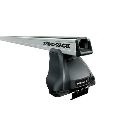 Rhino Rack RAM 2500/3500 4dr Pick Up Mega Cab 2010 to 2018 - Heavy Duty 2500 Silver 1 Bar Roof
