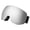 Silver, variant on Double Layer Anti Fog Ski Goggle with Lens Comfortable Ergonomic Skating Goggle Suitable for Outdoor Sports