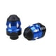 thumbnail image 3 of 2 x CNC Front Fork Cup Moto Frame Sliders Moto Protection Crash Guard Azul Cola Deslizador del marco de la motocicleta, 3 of 8