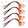 thumbnail image 2 of Electric Car Charging Interface, Firm Connection Standard Design Plastic Easy Installation Battery Charging Interface Set with Cover for Replacement, 2 of 7