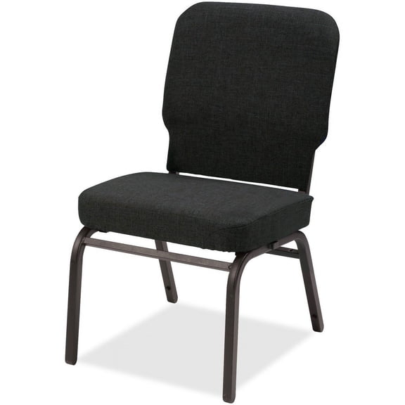 Lorell, LLR59597, Big and Tall Oversized Stack Chair, 2 / Carton