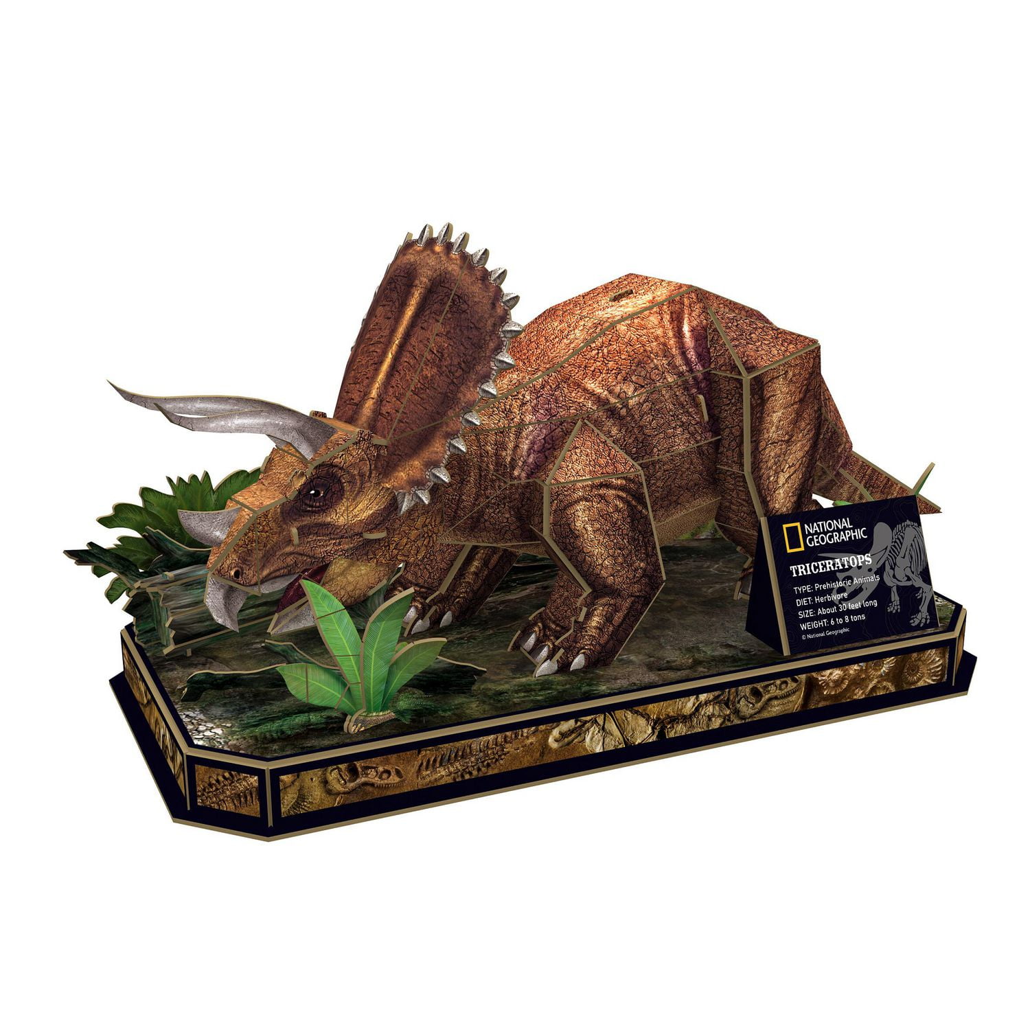 National Geographic 3D Puzzle: Triceratops