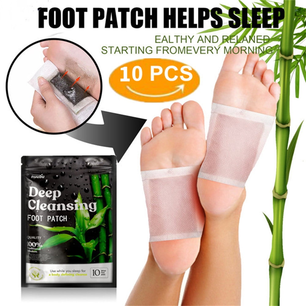 Japanese Foot Detox Pads Foot Patch Detoxify Toxins Deep Cleansing