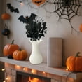 thumbnail image 5 of Neoyler Halloween Decorations Indoor Ghost Decor with Elegant Black Maple Leaf Cuttings for Festive Vibe In Living Spaces and Event Venues 19.7x11.8x11.8in Black, 5 of 6