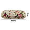 thumbnail image 2 of Lindo estuche para gafas de tela con motivos florales Estuche para gafas de tela de algodón con motivos florales, 2 of 5