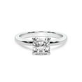 thumbnail image 3 of IGI Certified 1 Carat Cushion Shape Lab Grown Diamond Engagement Ring | 14K White Gold | Matilda Leaf Petal Solitaire Diamond Ring | FG-VS1-VS2 Quality Friendly Diamonds, 3 of 6