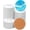 48 PCS Round, variant on 48 PCS Sublimation Round Ceramic Coasters with Cork Backing Pads, 4 Inch Sublimation Blanks Round Coaster for Drinks - Heat Transfer & Absorbent Ceramic Stone Coaster Set for DIY Crafts