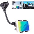 thumbnail image 1 of Upgraded X-Shaped Double Clamp Universal Long Shockproof Arm Phone Car Mount Windshield/Dash With Strong Suction Cup,Cell Phone Holder Compatible With iPhone 8 8 Plus X 7 7 Plus 6Galaxy S9 S8, 1 of 1