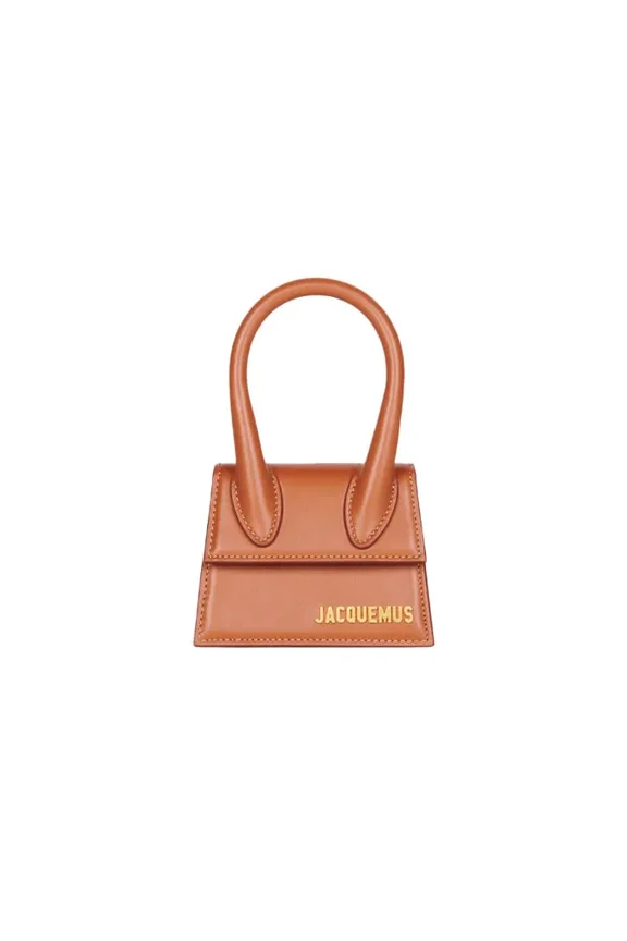 Pre-Owned Jacquemus Le Chiquito Mini Leather Brown Calfskin Handbag
