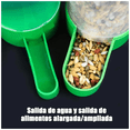 thumbnail image 4 of Bebederos Bloosom  Separadores Para Pájaros Dispensador Agua 10pzs Verde, 4 of 4